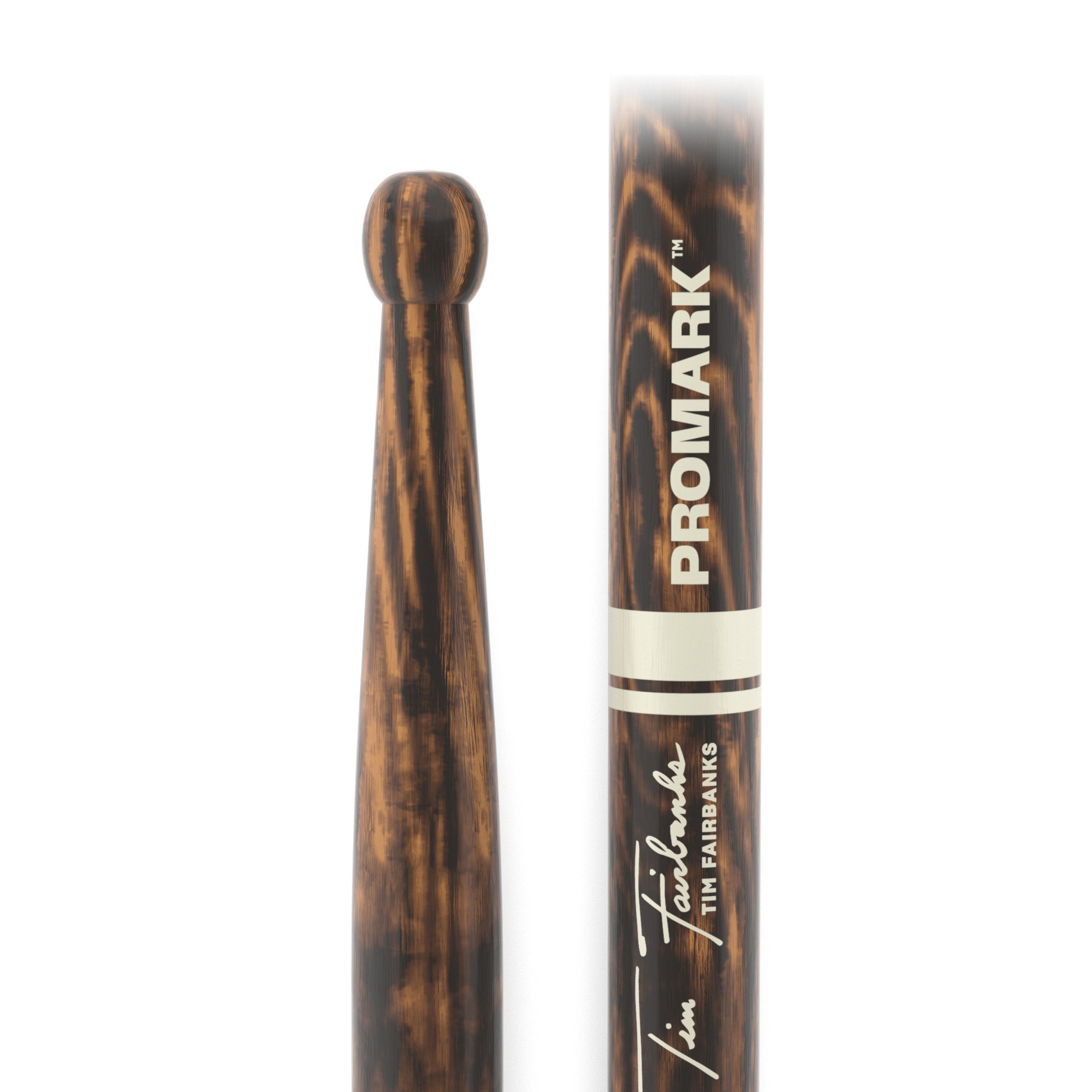 Promark Tim Fairbanks Firegrain Marching Snare Drumsticks - Image 2