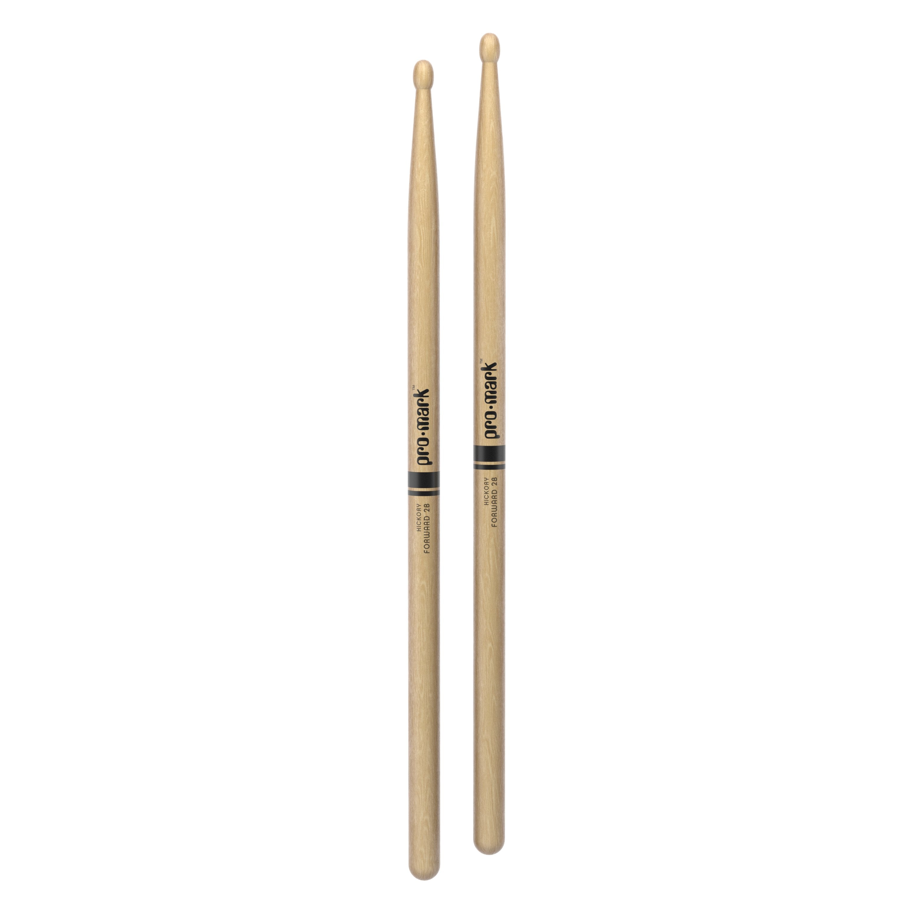 Promark TX2BW Classic Forward 2B Wood Tip Drumsticks - Image 3
