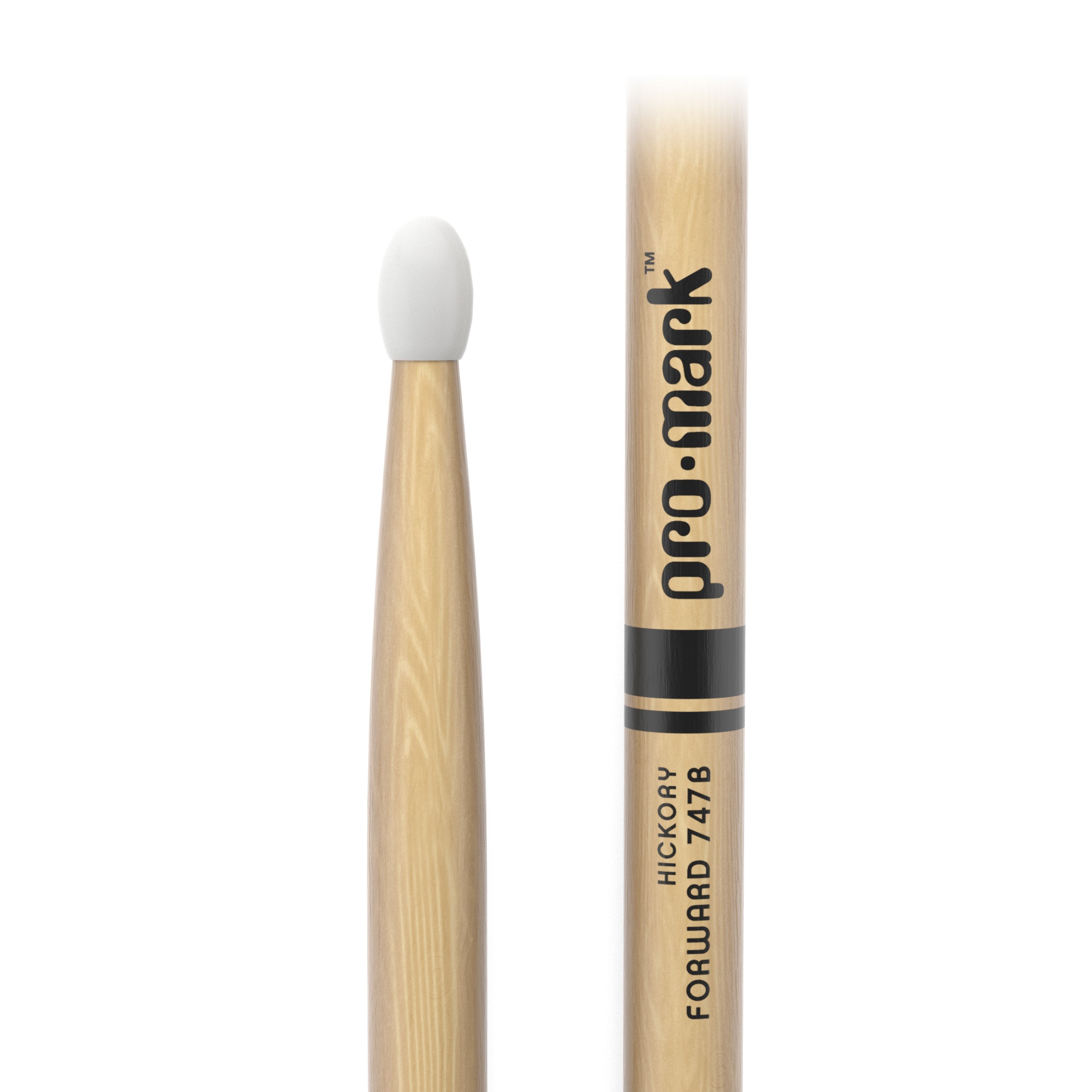 Promark TX747BN Classic Forward 747B Nylon Tip Drumsticks - Image 2