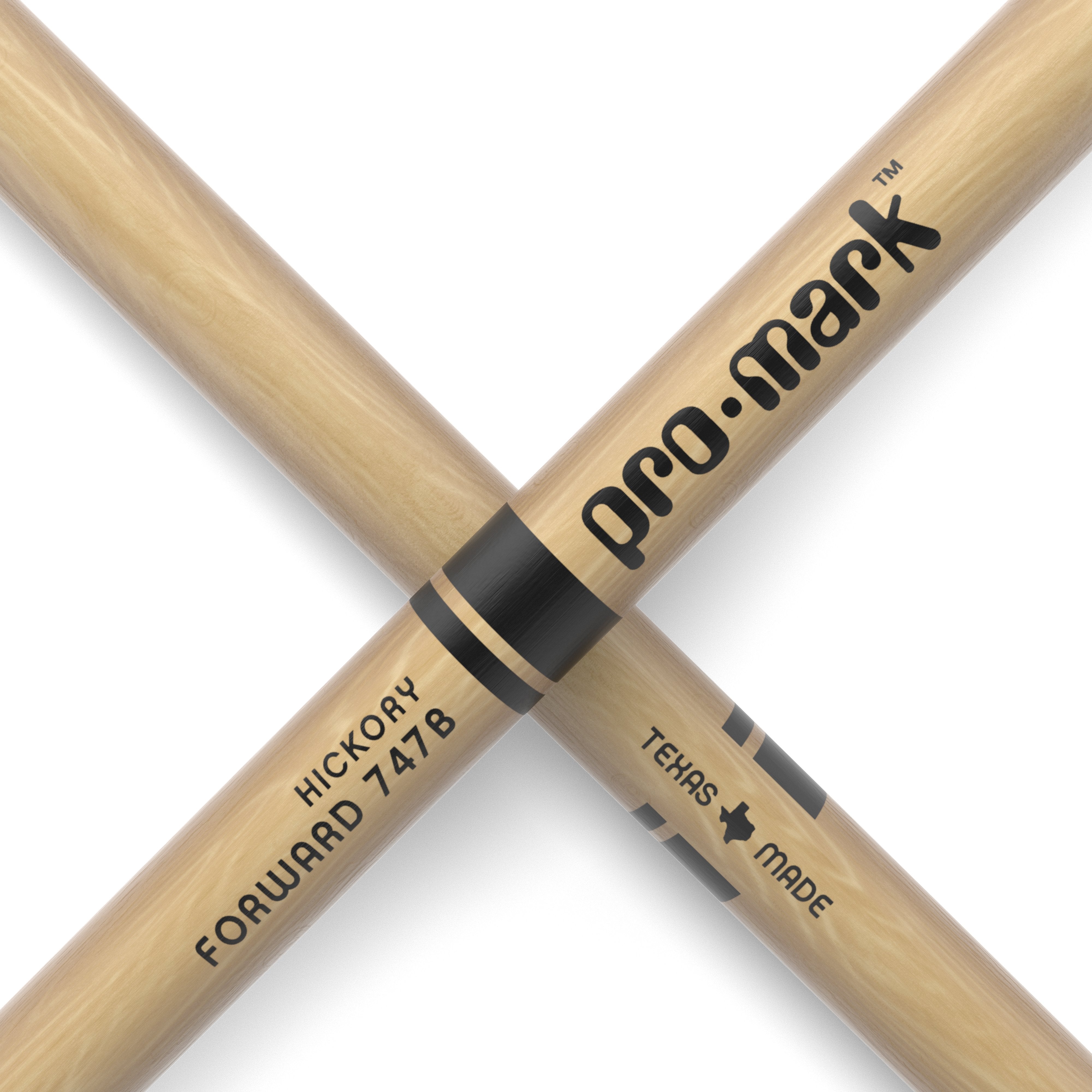 Promark TX747BN Classic Forward 747B Nylon Tip Drumsticks - Image 5