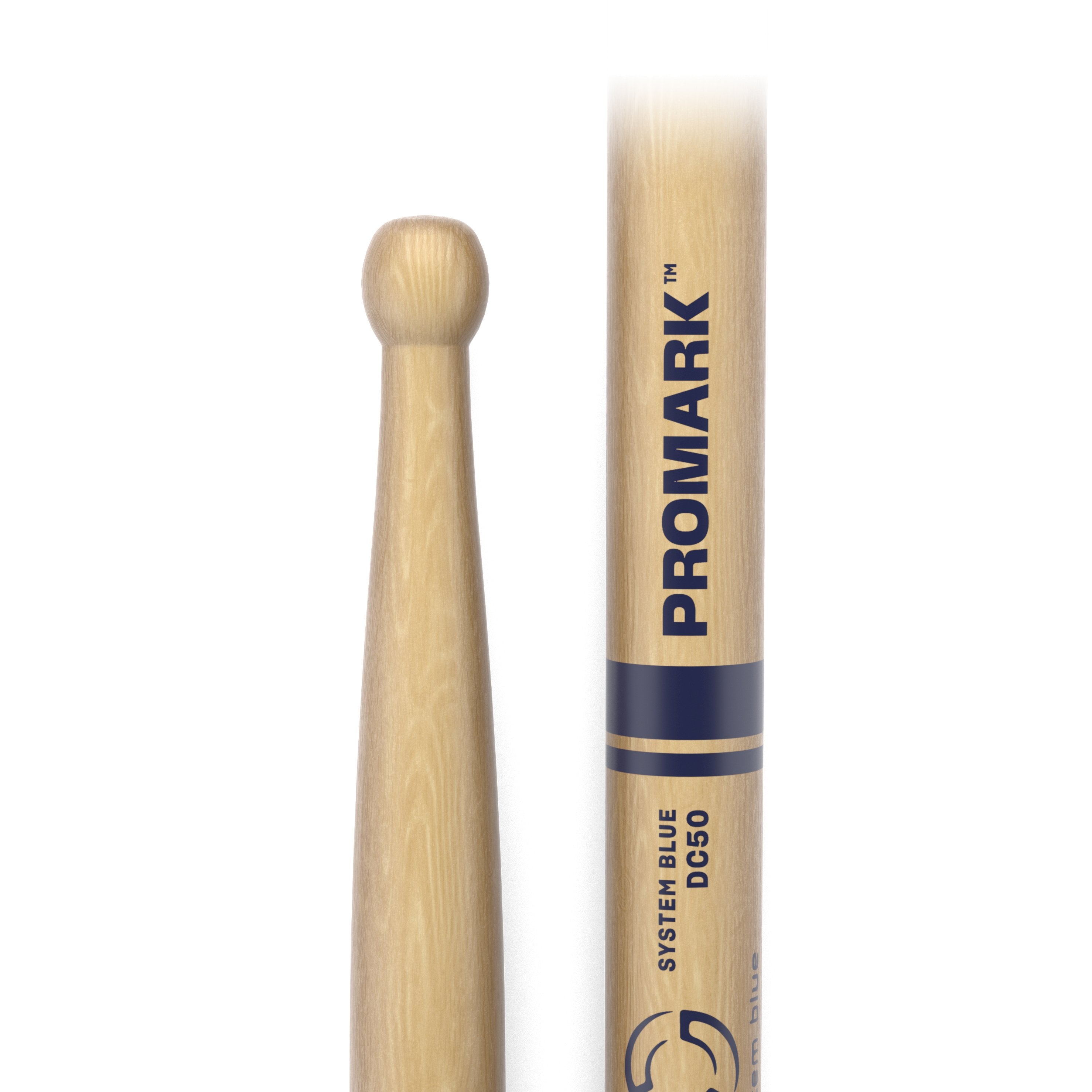 Promark TXDC50W System Blue Marching Snare Drumsticks - Image 2