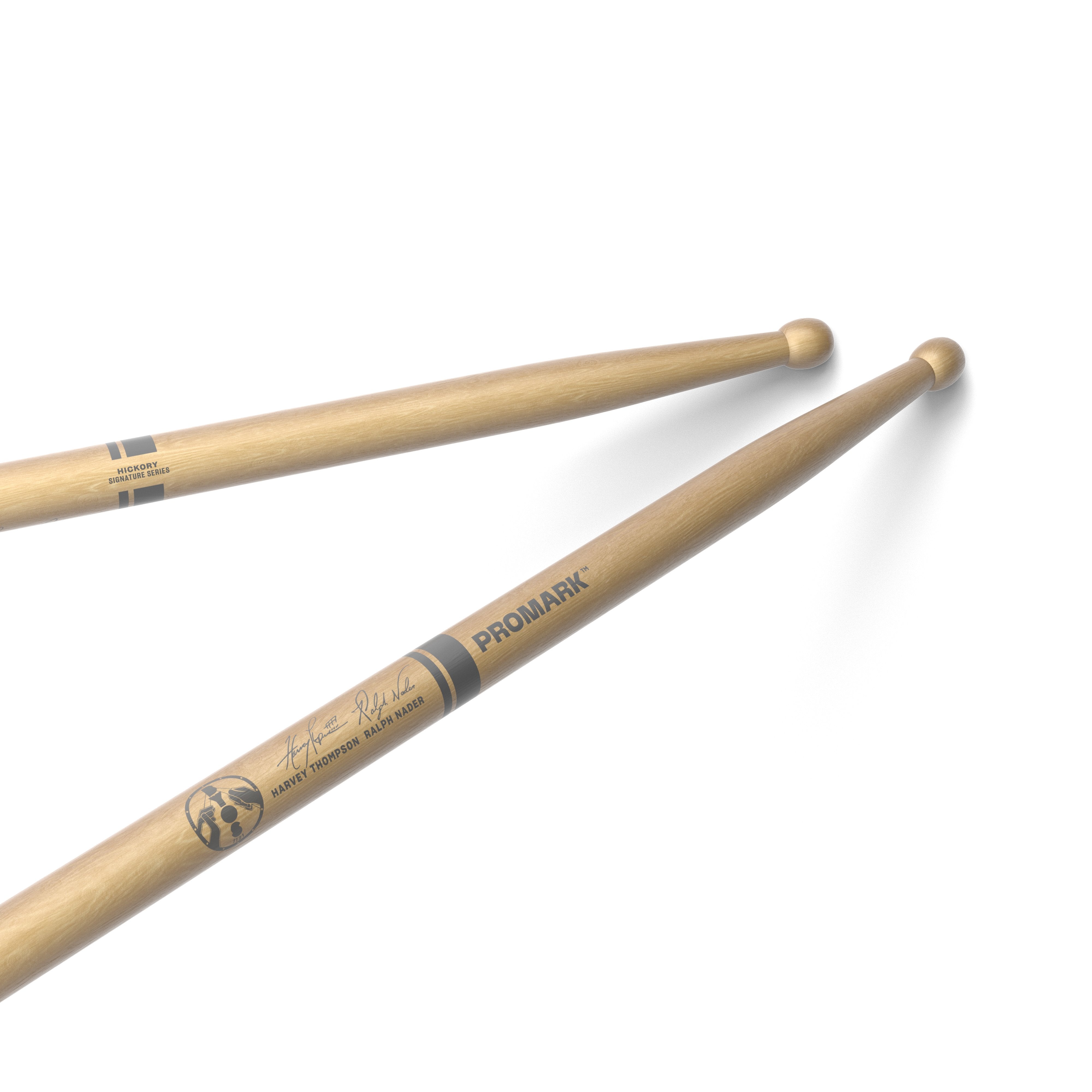 Promark TXDCBYOSW BYOS Wood Tip Marching Snare Drumsticks - Image 1