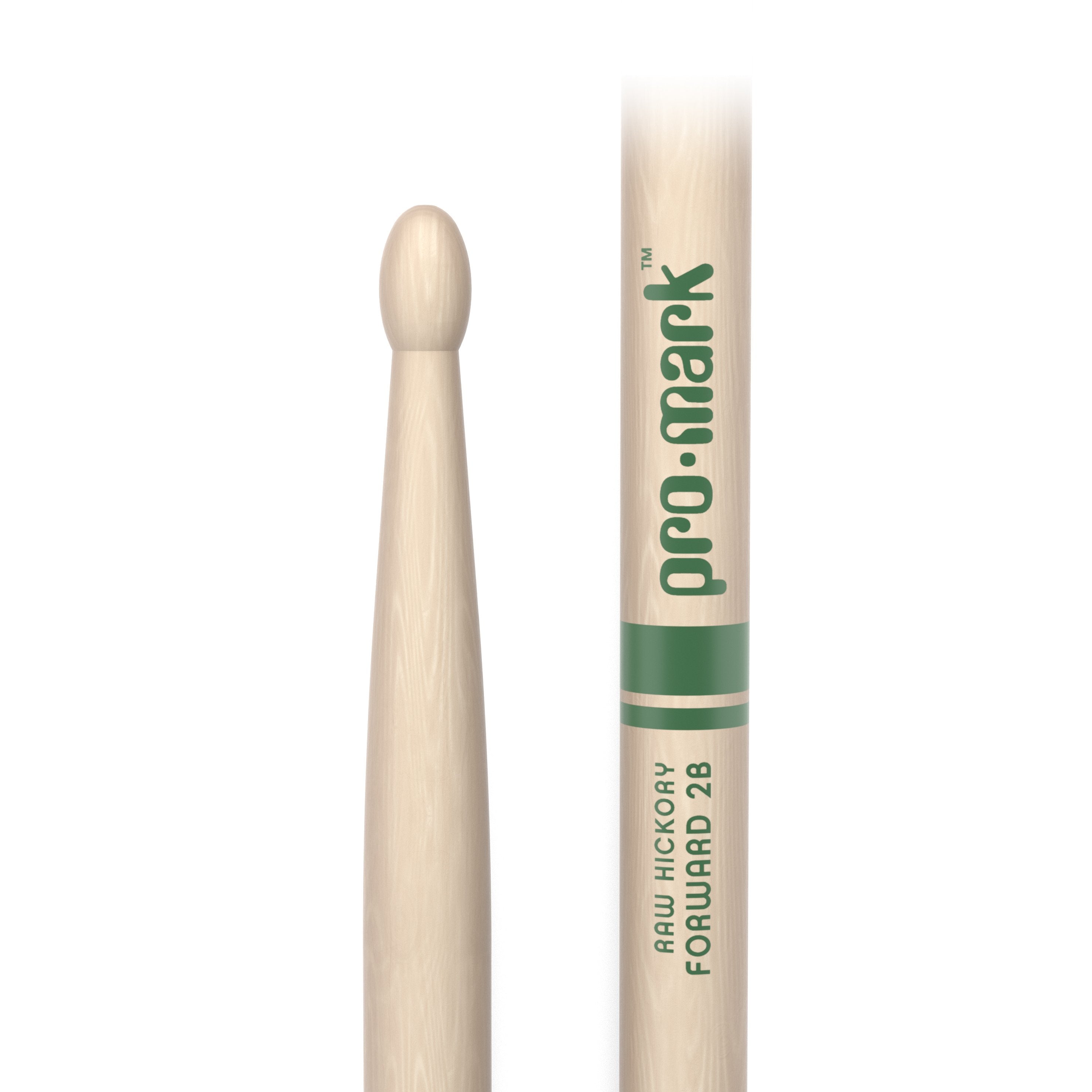 Promark TXR2BW Classic Forward 2B Wood Tip Drumsticks - Image 2