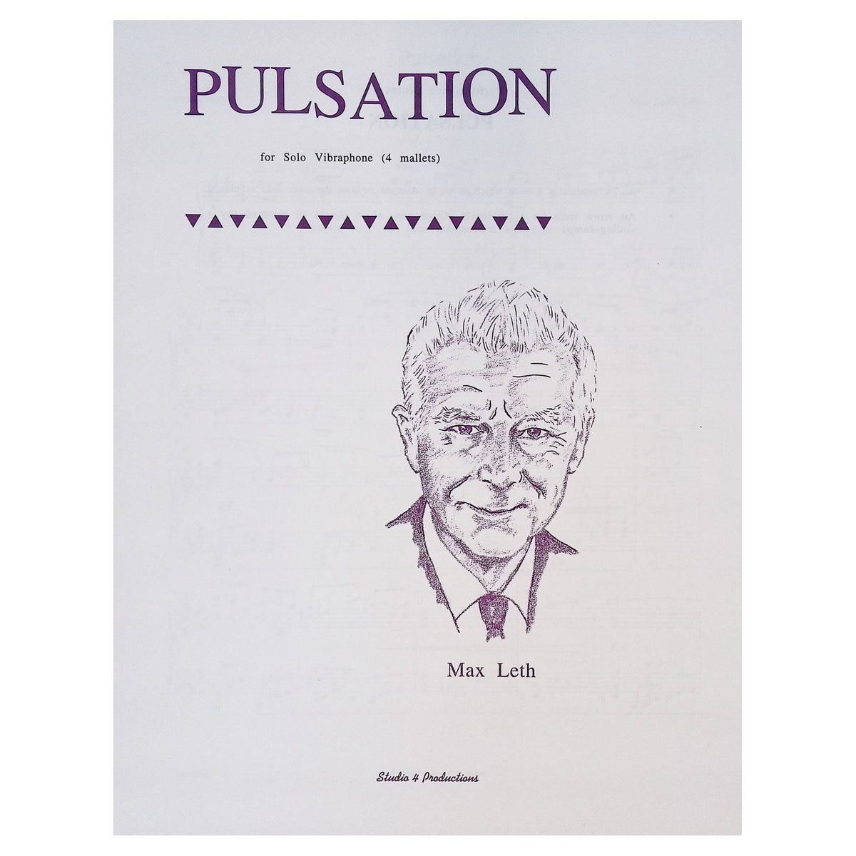 Pulsation for Solo Vibraphone by Max Leth