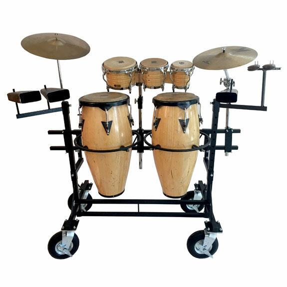 Pyle Percussion Latin Percussion Rack