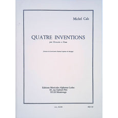 Quatre Inventions by Michel Cals