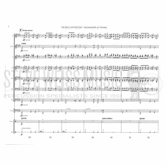 Rachmaninoff-Bells of Moscow, The arr. Primatic (SP)-B/V/ C/X/3-4M/2-3T/P