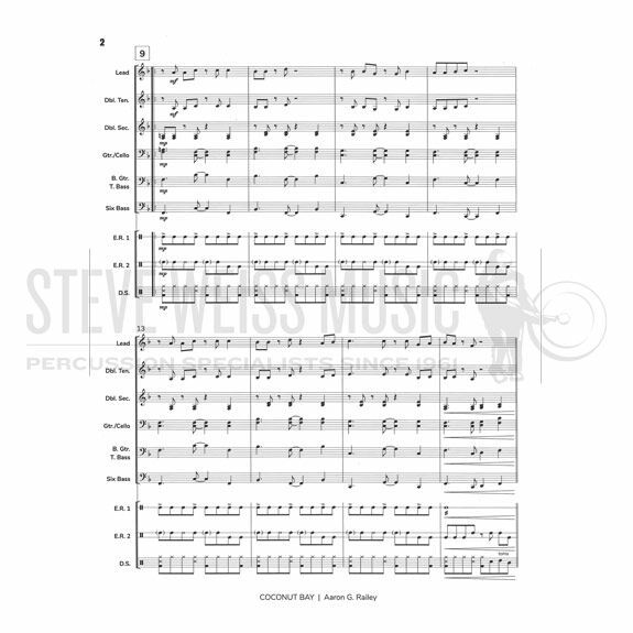 Railey-Coconut Bay (SP)-Steel drs./DS/P