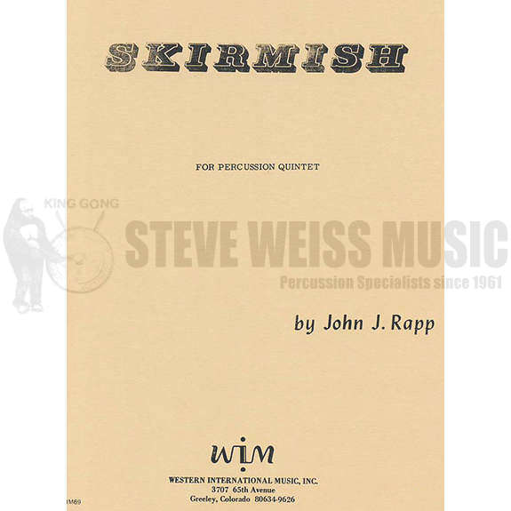 Rapp-Skirmish(SP)-P/T-PN | Steve Weiss Music