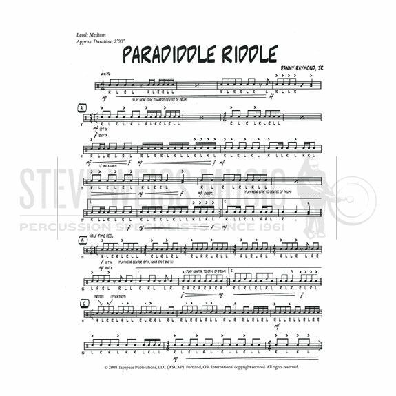 Heath Raymond Riddles Raymond-Paradiddle Riddle-SD | Steve Weiss Music