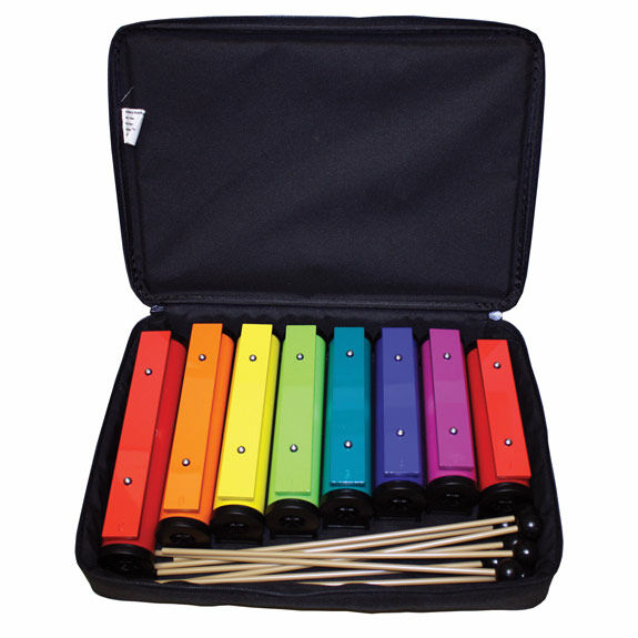 RBI Chroma-Notes Resonator Bells - 8 Note C Major Diatonic Bell Set