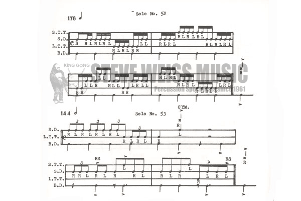 Reed-Famous Drum Solos and Fills