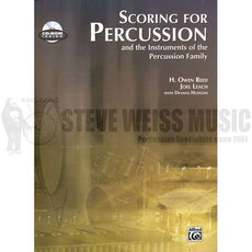 Reed/Leach-Scoring for Percussion (2010 ed. w/CD-ROM)