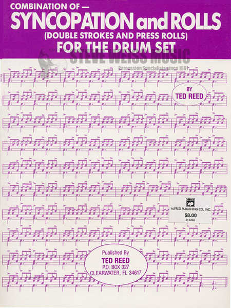 Reed-Syncopation and Rolls for Drum Set