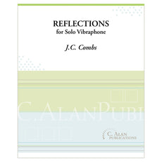 Reflections for Solo Vibraphone JC Combs cover page
