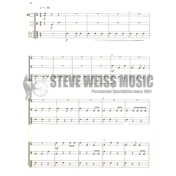 Regner-50 Etudes for Percussion