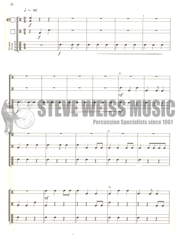 Regner-50 Etudes for Percussion