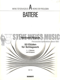 Regner-50 Etudes for Percussion