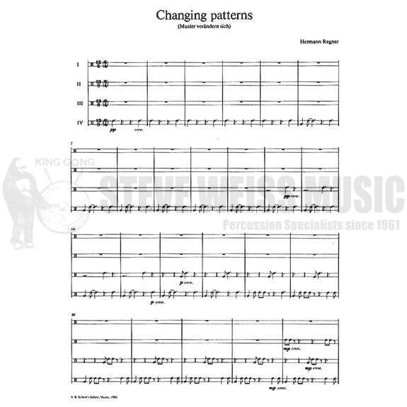 Regner-Changing Patterns(SP)-8 Congas
