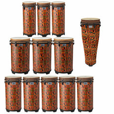 Remo 12 Player Tubano Classroom Pack - Fabric Kintekloth