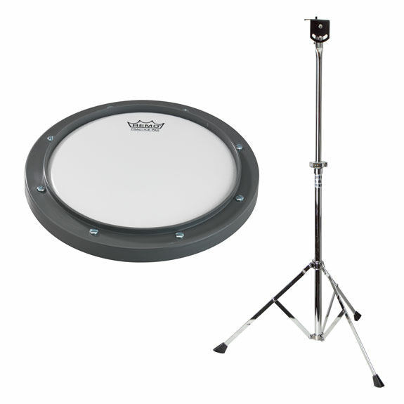 Remo 8" Tunable Practice Pad with Practice Pad Stand Package