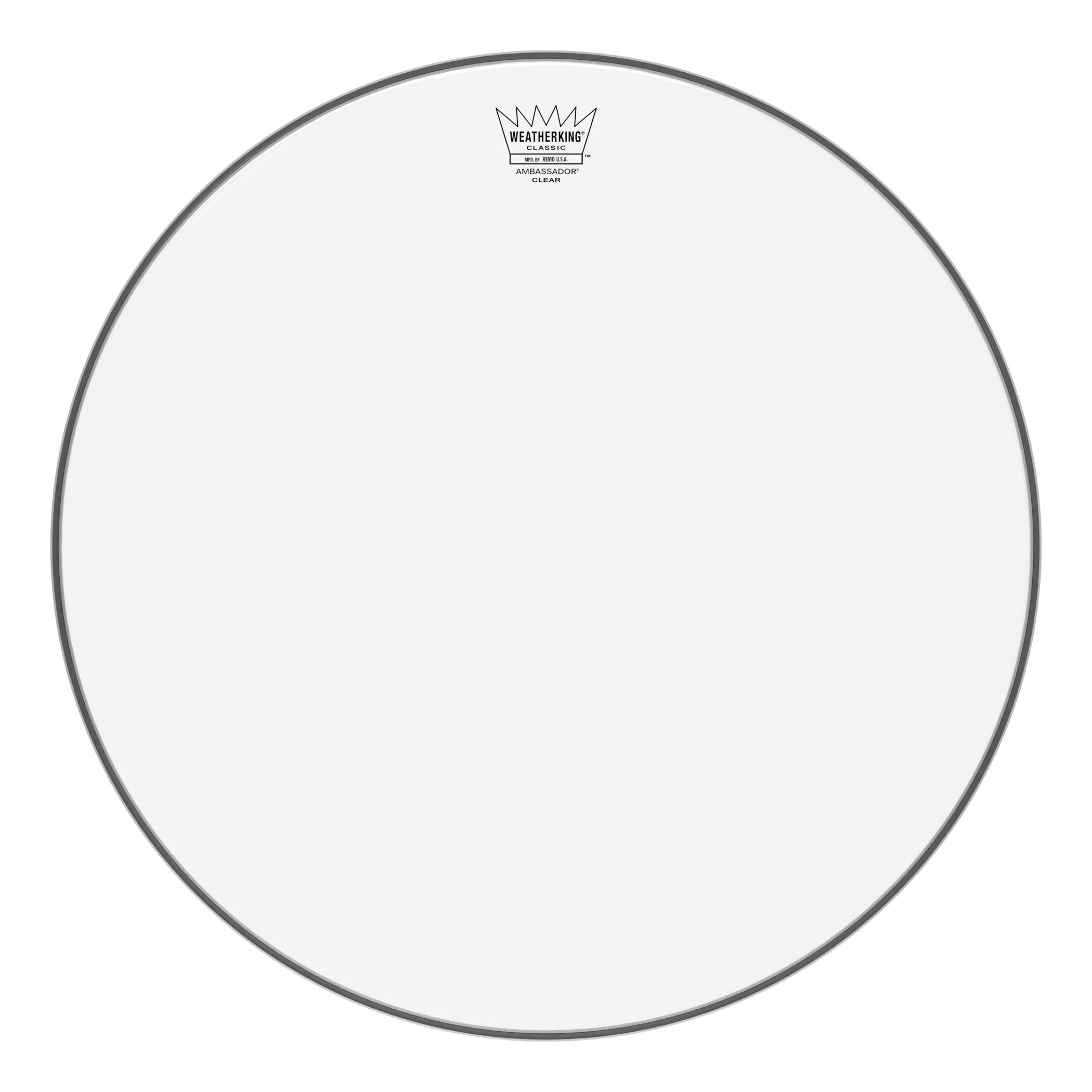 Remo Ambassador Classic Fit Clear Drumhead - 18"