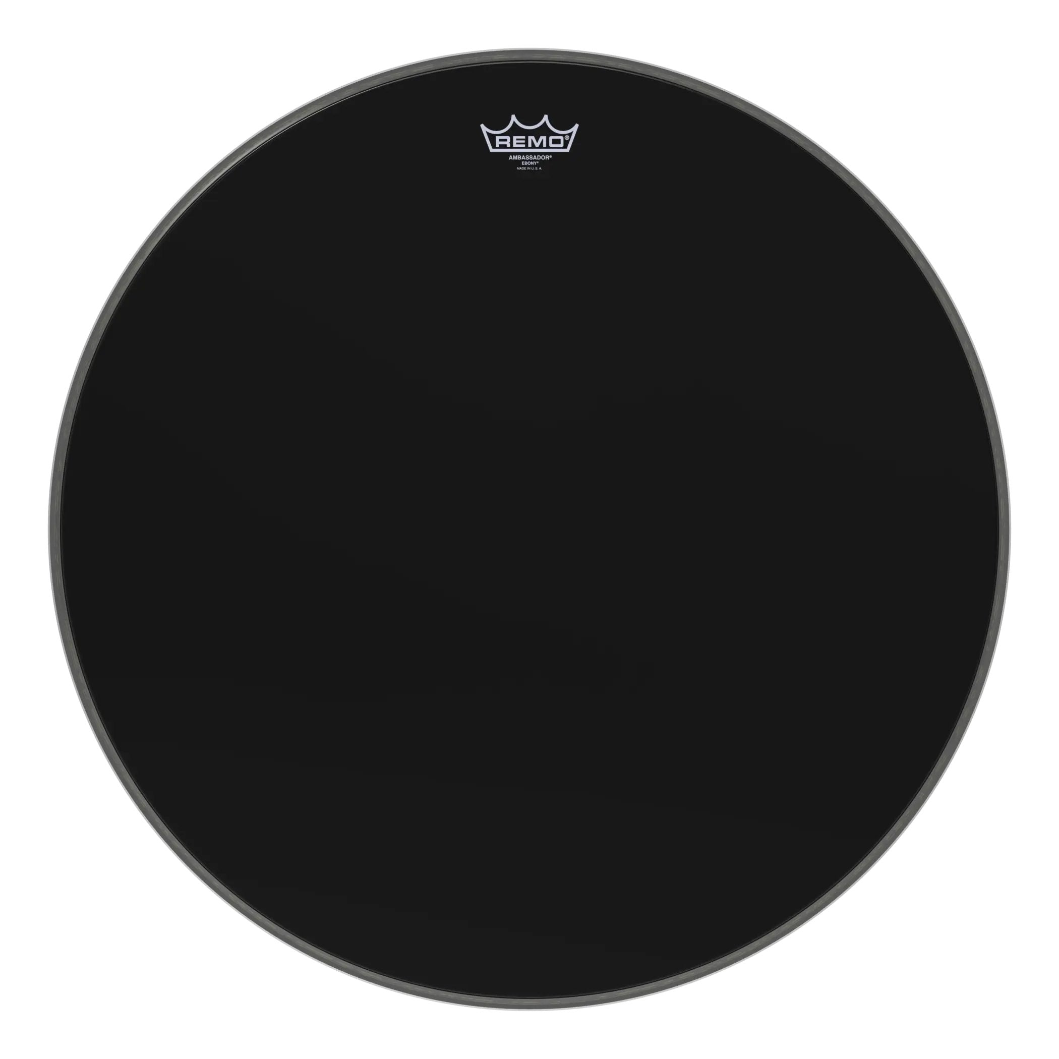 Remo Ambassador Ebony Bass Drumhead - 26"