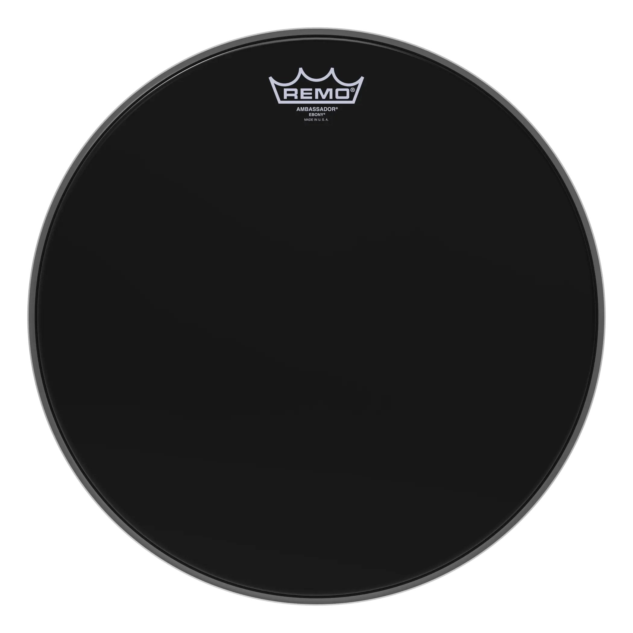 Remo Ambassador Ebony Drumhead - 15"