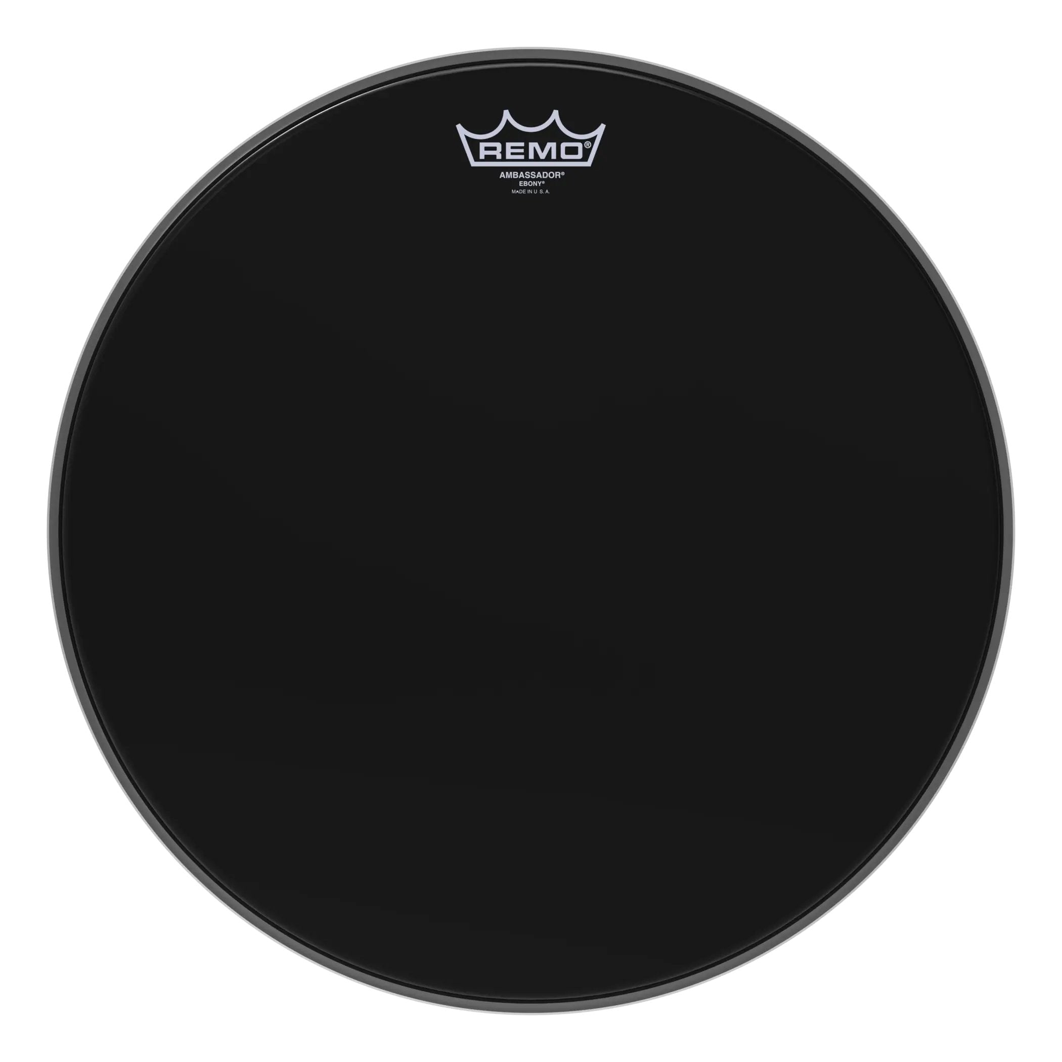 Remo Ambassador Ebony Drumhead - 16"