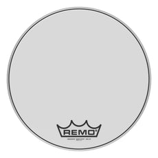 Remo Ambassador Smooth White Crimplock Marching Bass Drumhead - 18"