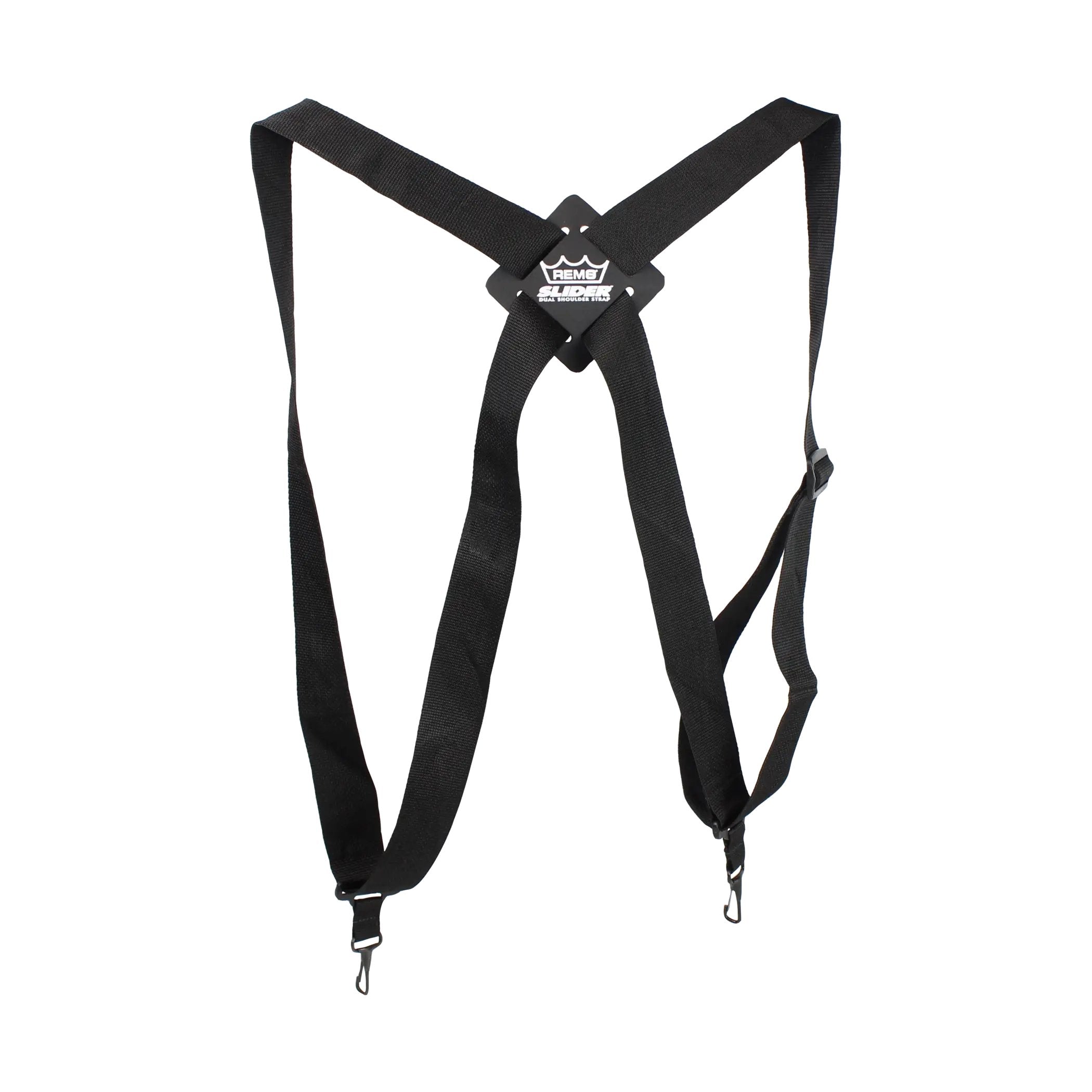 Remo Dual Slider Percussion Strap - Long - Black