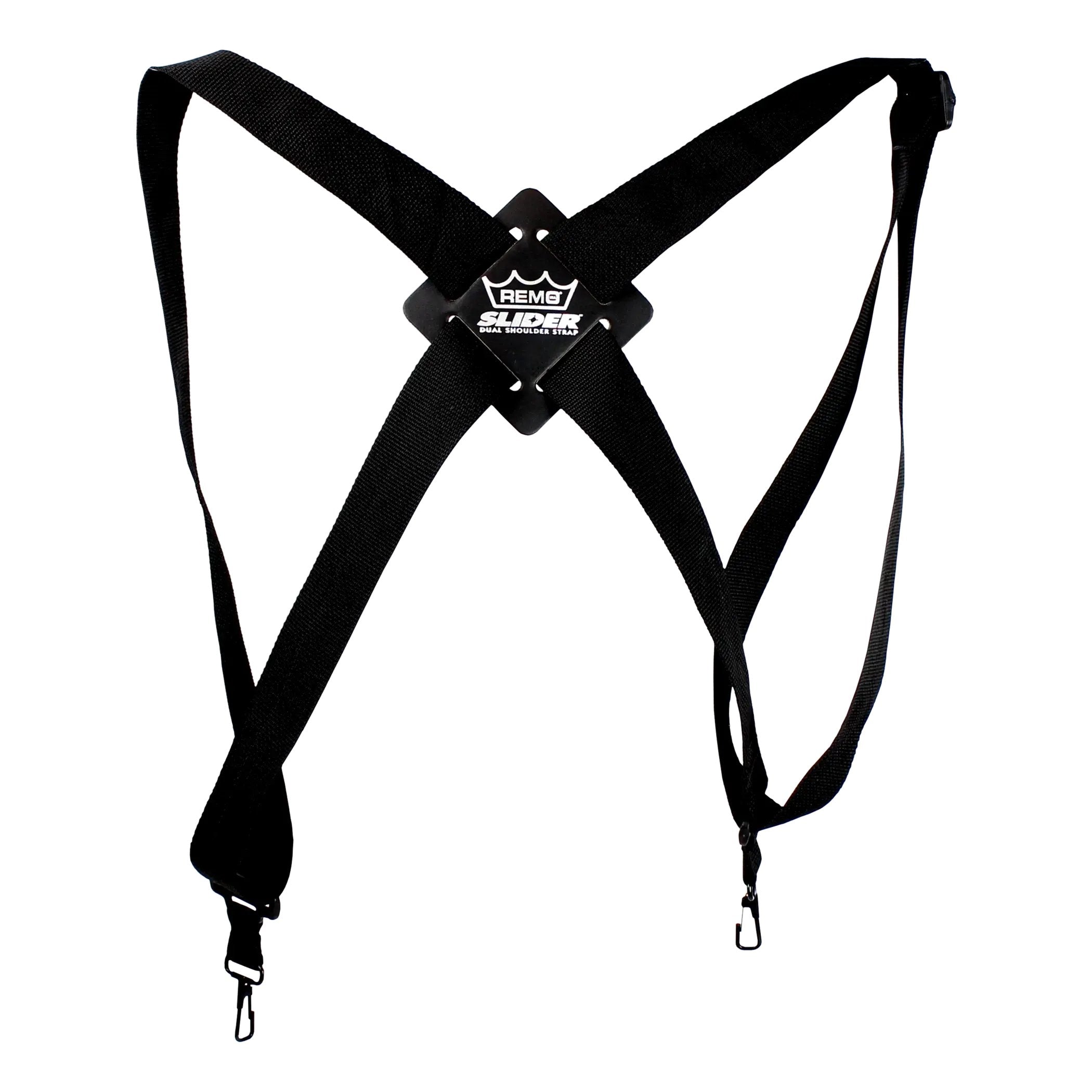Remo Dual Slider Percussion Strap - Medium - Black