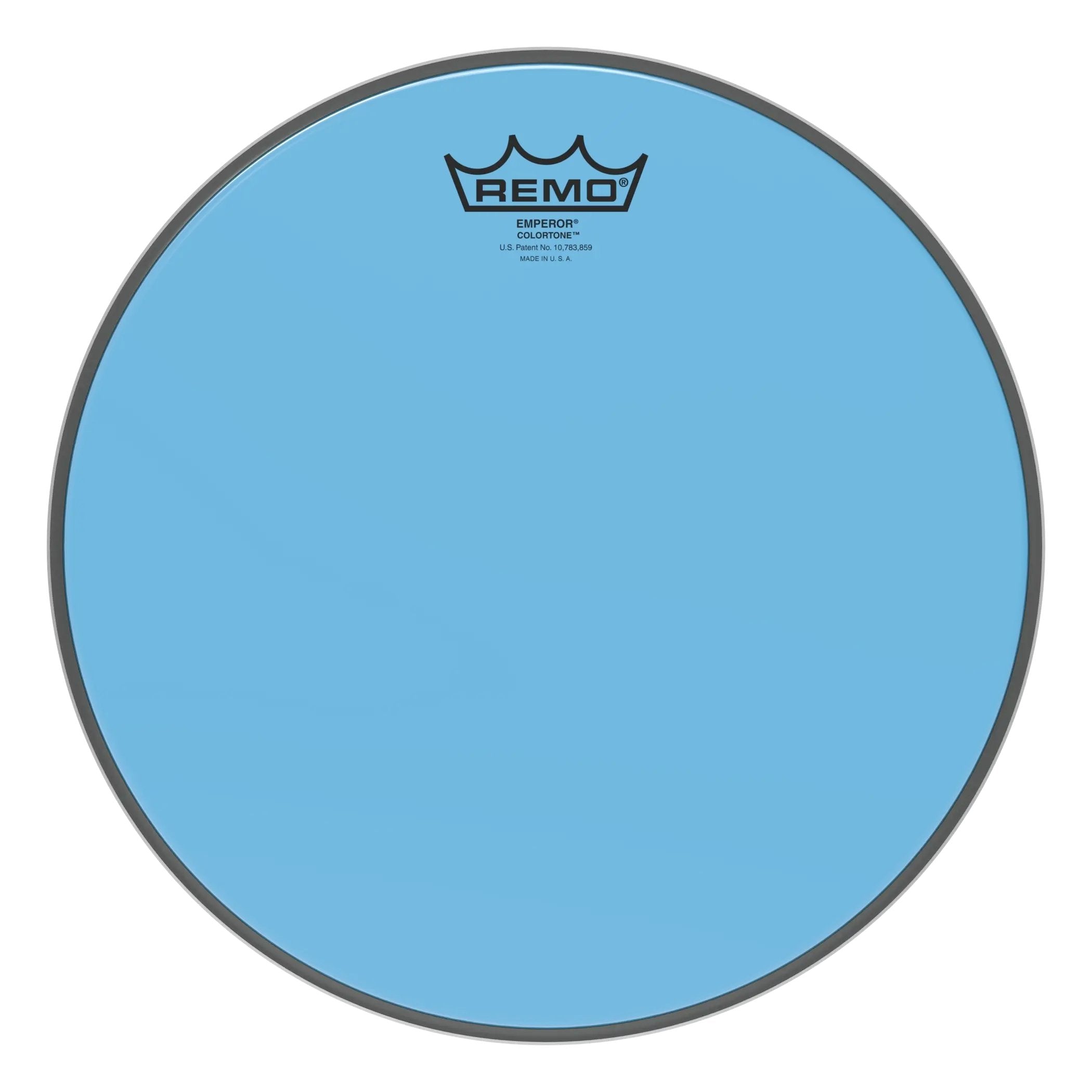 Remo Emperor Colortone Blue Drumhead - 12"