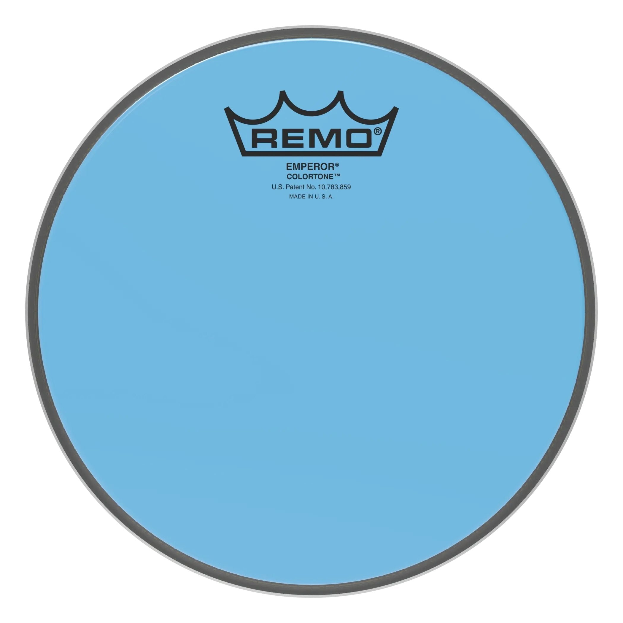 Remo Emperor Colortone Blue Drumhead - 8"