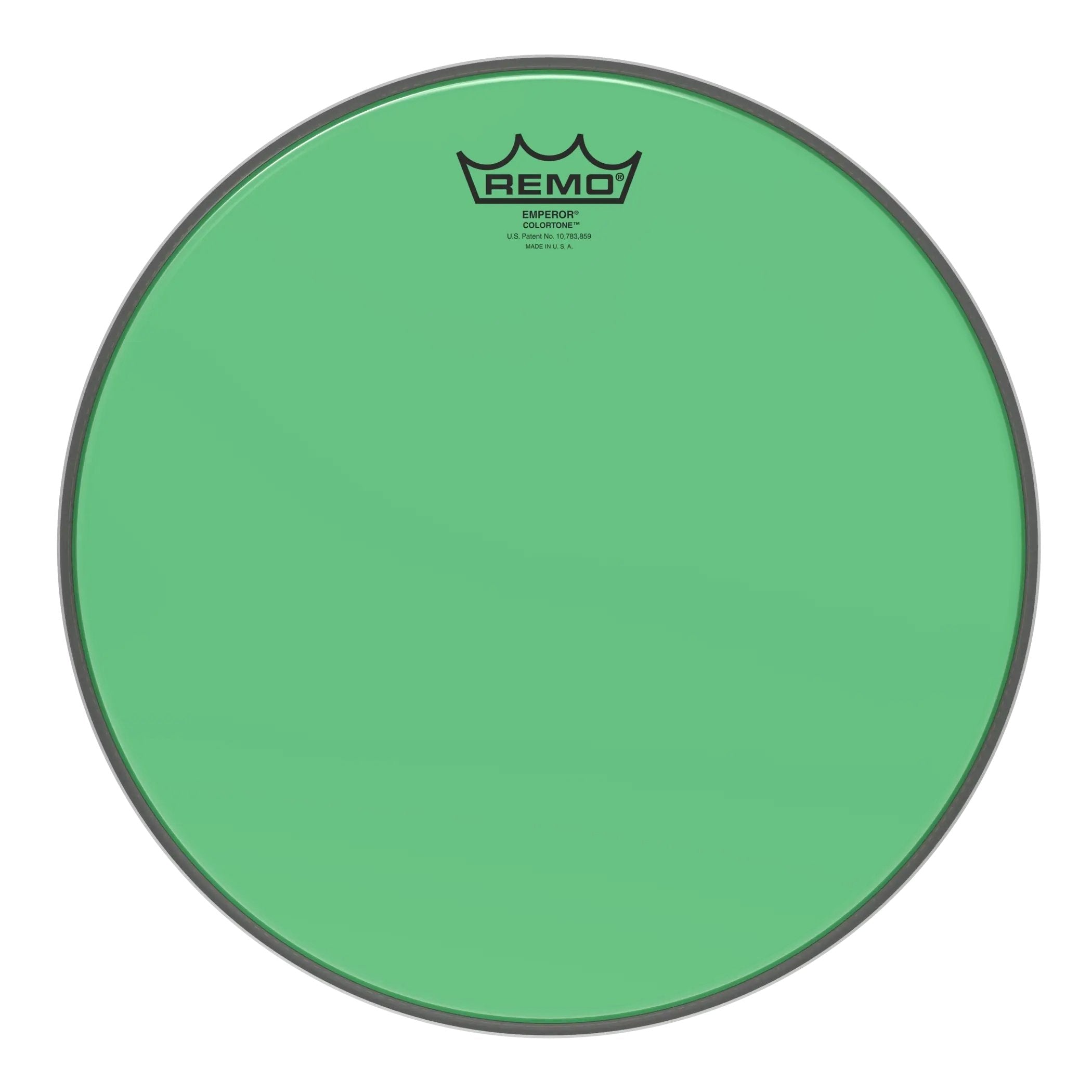 Remo Emperor Colortone Green Drumhead - 13"