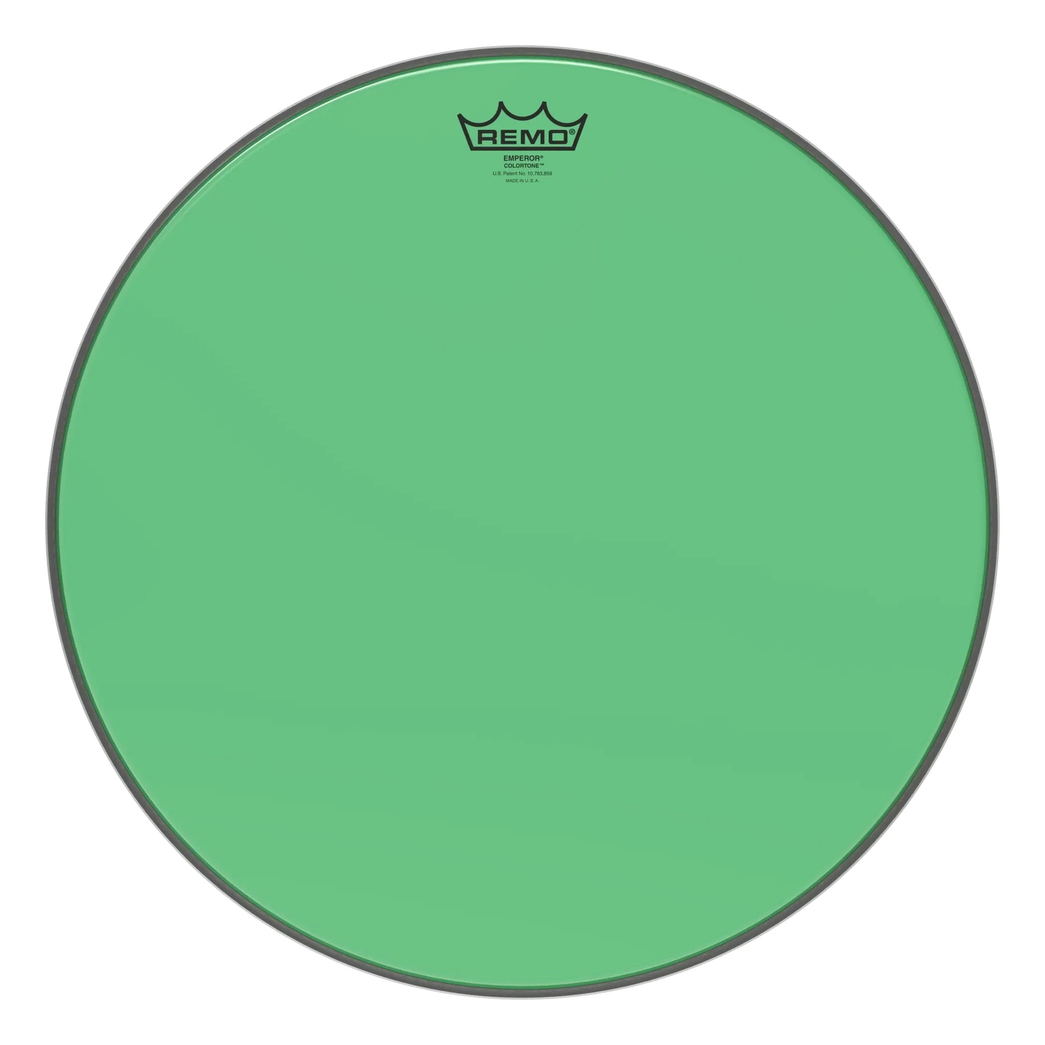Remo Emperor Colortone Green Drumhead - 18"