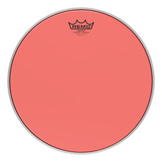 Remo Emperor Colortone Red Crimplock Marching Tenor Drumhead - 14"