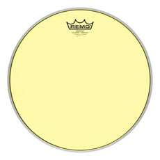 Remo Emperor Colortone Yellow Crimplock Marching Tenor Drumhead - 13"