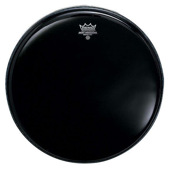 15" Remo Ebony Emperor Drum Head