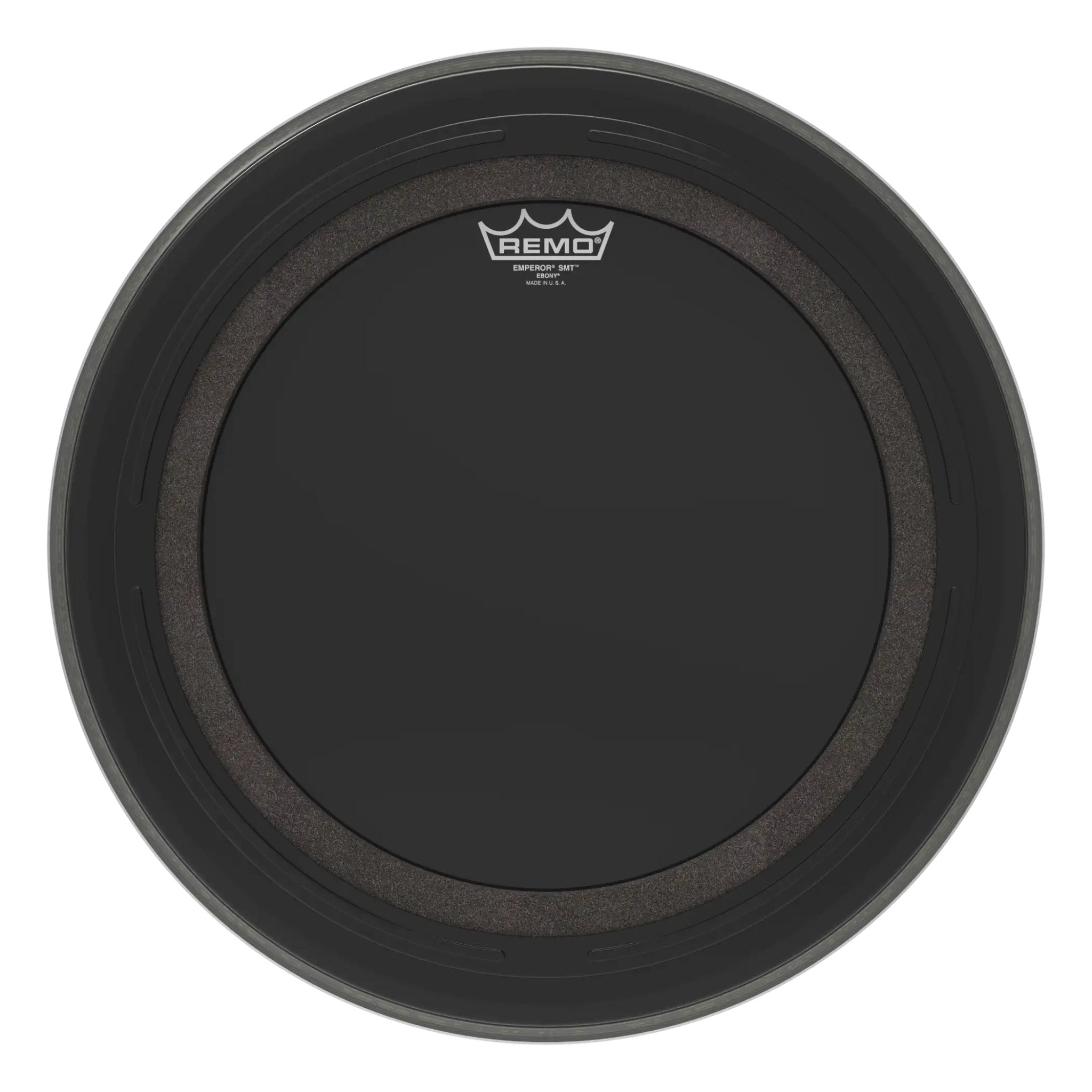 Remo Emperor SMT Ebony Bass Drumhead, 18" REM-BB-1018-ES-SMT