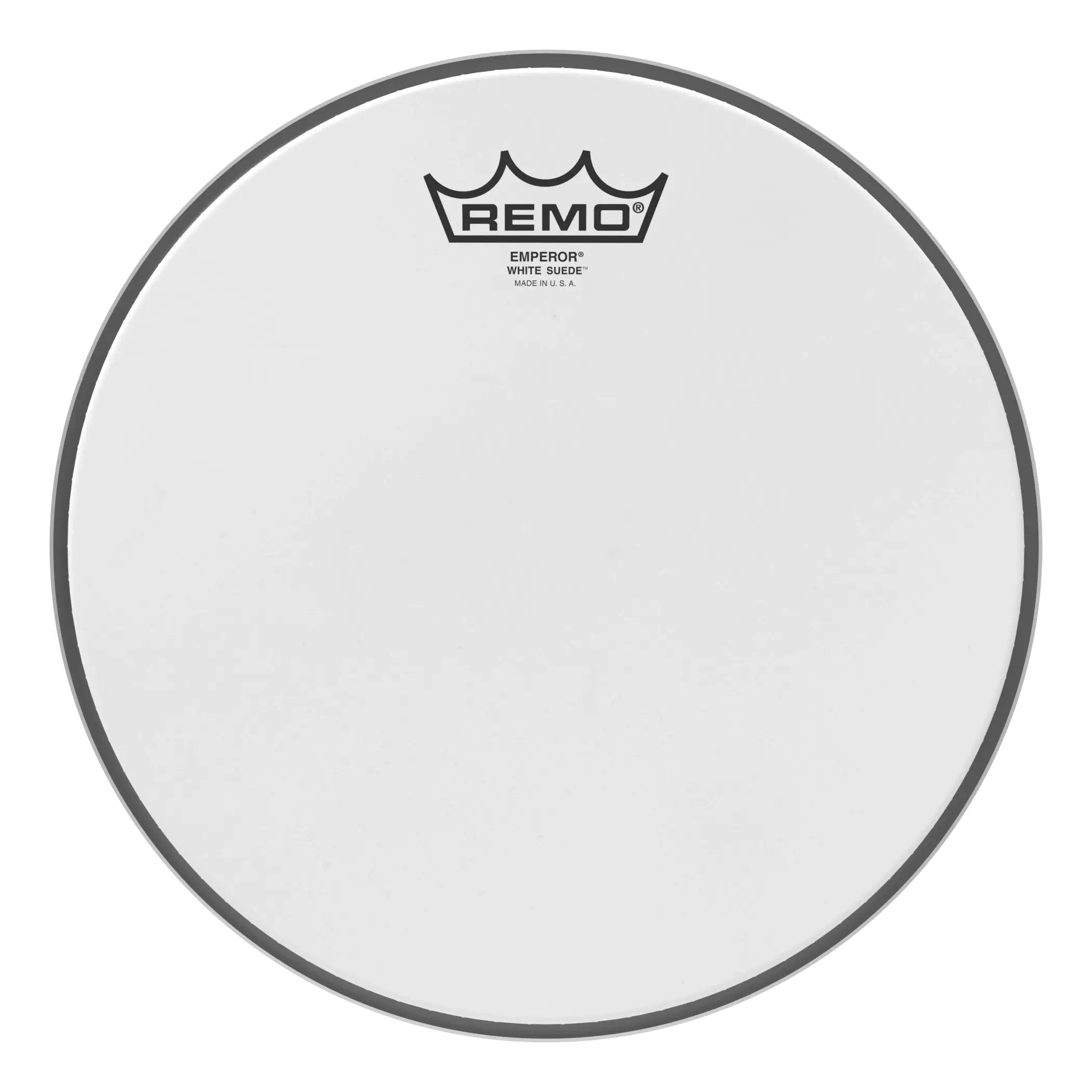 Remo Emperor White Suede Drumhead - 10"