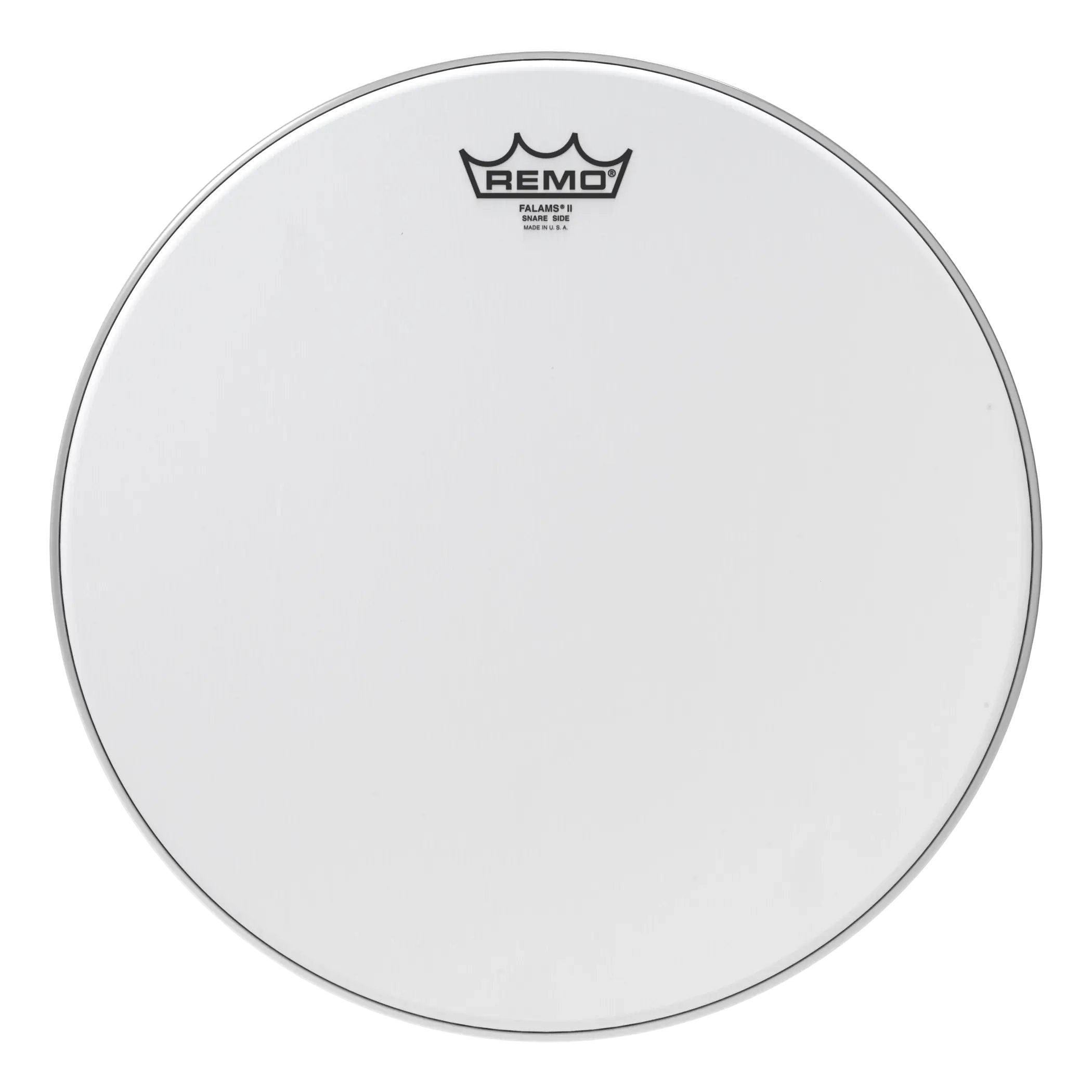 Remo Falams Smooth White Snare Side Marching Drumhead - 14"