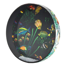 Remo Ocean Drum - 16" - Fish Graphic