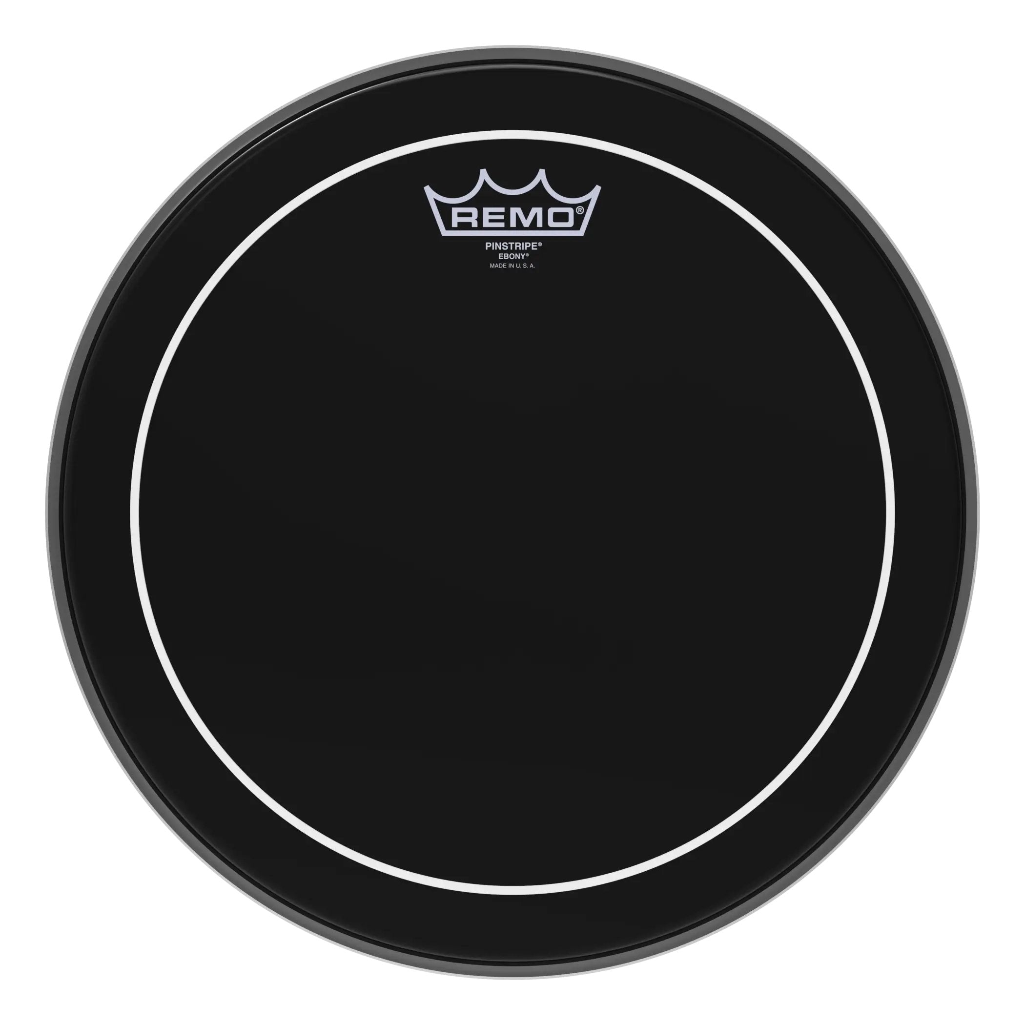 Remo Pinstripe Ebony Drumhead - 13"