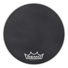 Remo Powermax Black Suede Crimplock Marching Bass Drumhead - 18"
