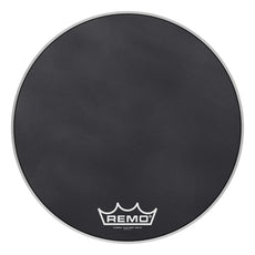 Remo Powermax Black Suede Crimplock Marching Bass Drumhead - 22"