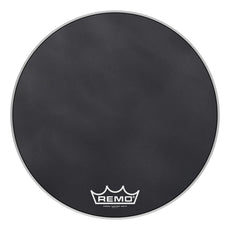 Remo Powermax Black Suede Crimplock Marching Bass Drumhead - 24"