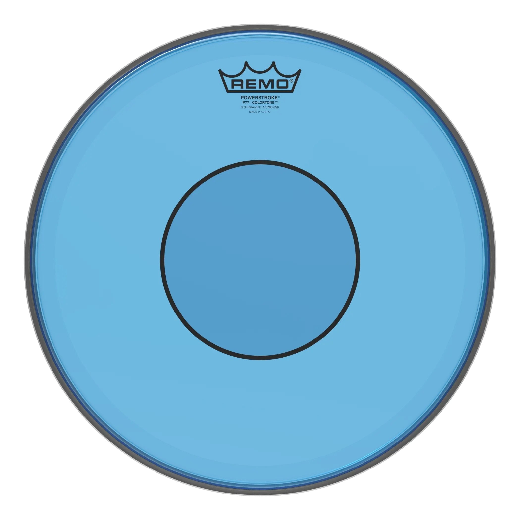Remo Powerstroke 77 Colortone Blue Drumhead - 13"