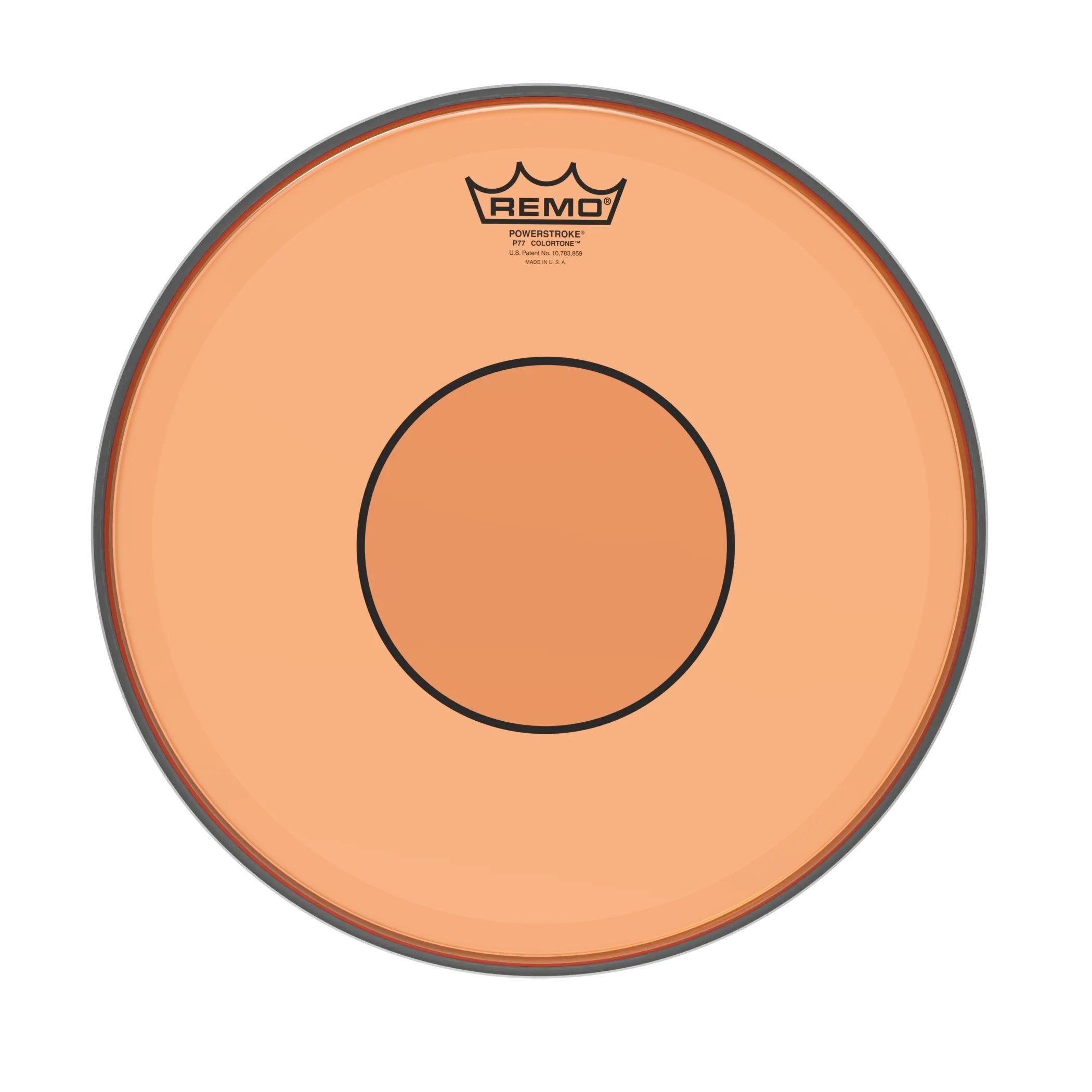 Remo Powerstroke 77 Colortone Orange Drumhead - 14"