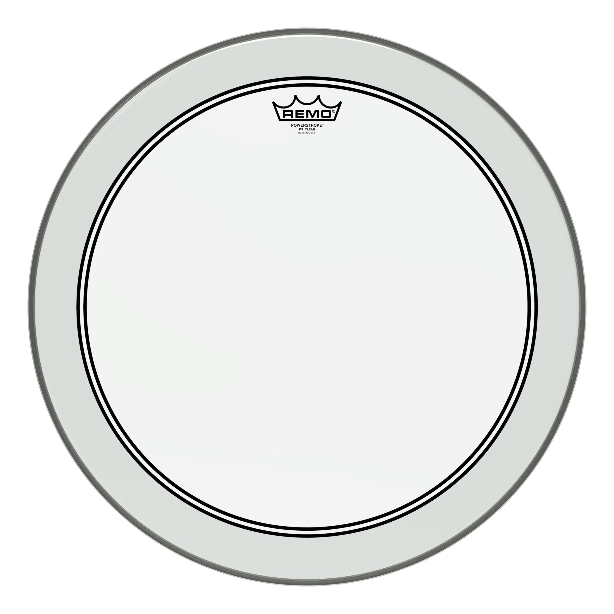 Remo Powerstroke P3 Clear Bass Drumhead - 18"